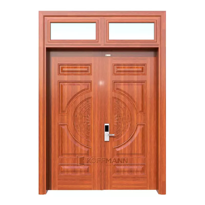Cửa thép vân gỗ KG-22.01T.01T-2TK