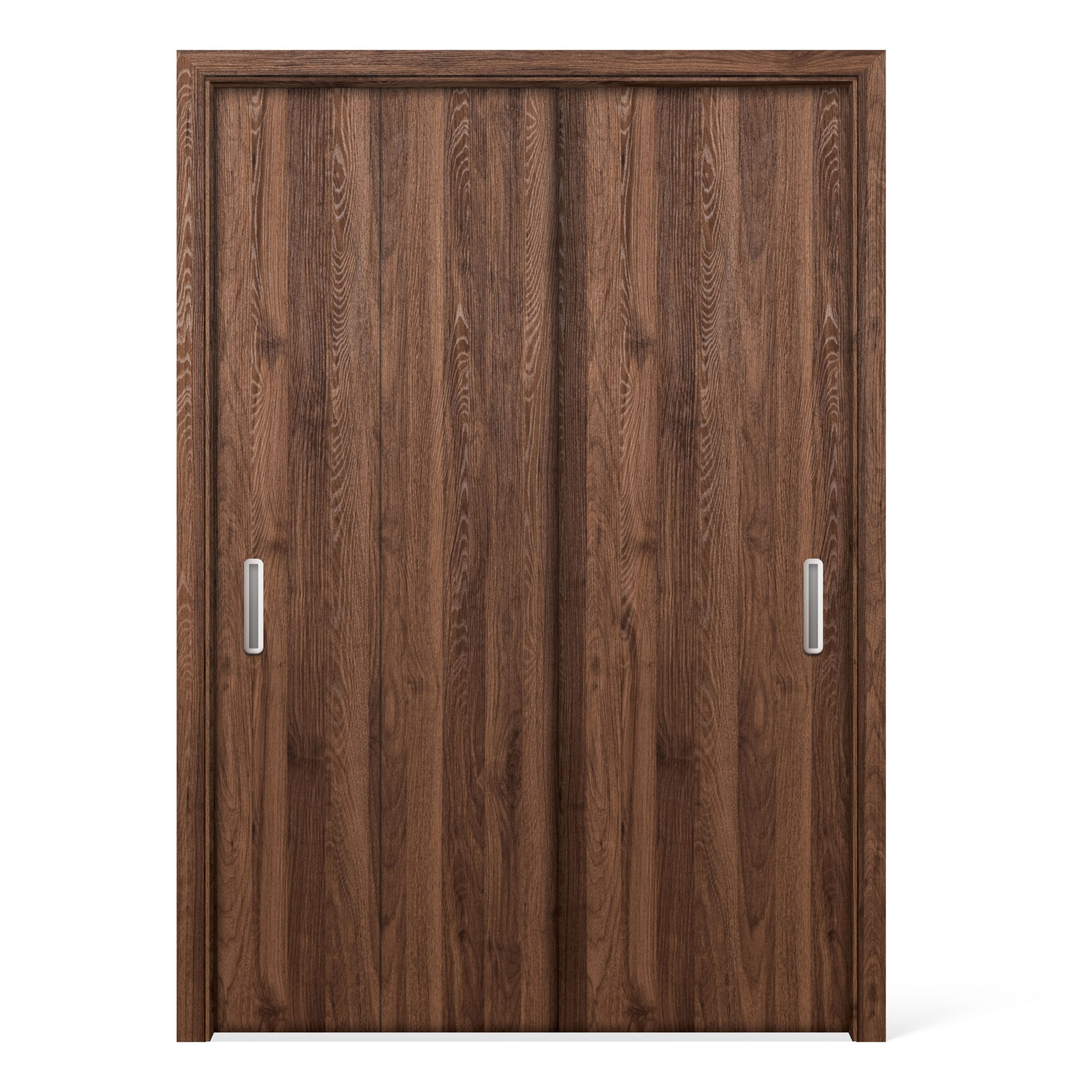 Cửa lùa 2 cánh gỗ nhựa Composite M37