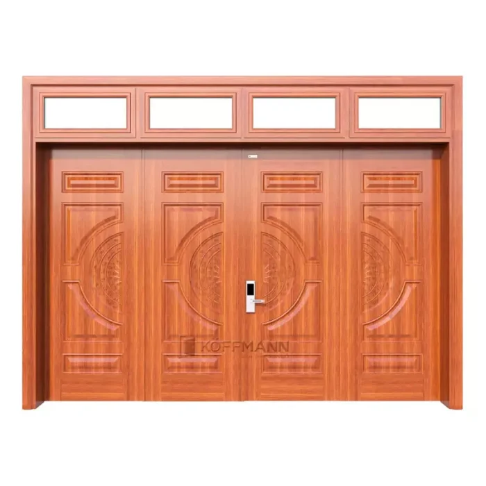 Cửa thép vân gỗ KG-42.01T.01T-4TK