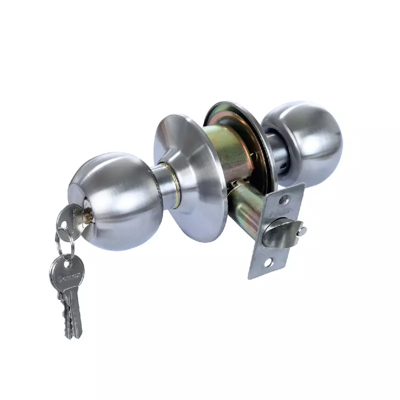 Khóa cửa tay nắm tròn LK302 SS
