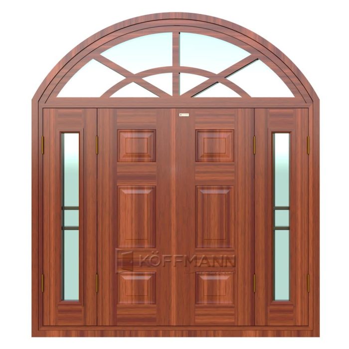 Cửa sổ thép vân gỗ KSV-41.CS3.K
